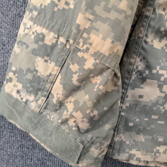 U.S. Army Mens Uniform Shirt Digital Camo Green Tan Size L Pockets - Picture 11 of 14